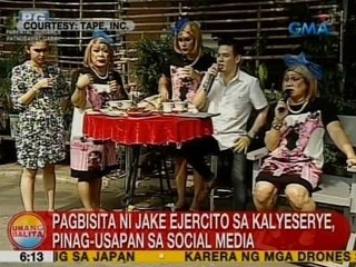 UB: Pagbisita ni Jake Ejercito sa Kalyeserye, pinag-usapan sa social media