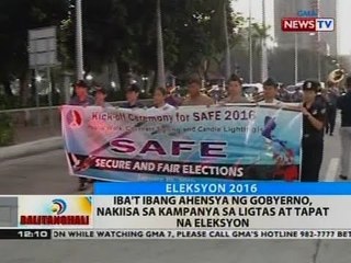 BT: Iba't ibang ahensya ng gobyerno, nakiisa sa kampanya sa ligtas at tapat na eleksyon