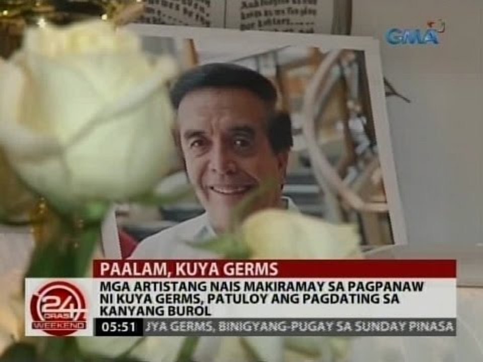 Mga artistang nais makiramay sa pagpanaw ni Kuya Germs, patuloy ang pagdating sa kanyang burol