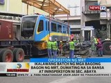 BT: Ikalawang batch ng mga bagong bagong ng MRT, dumating na sa bansa at ininspeksyon ni Sec. Abaya