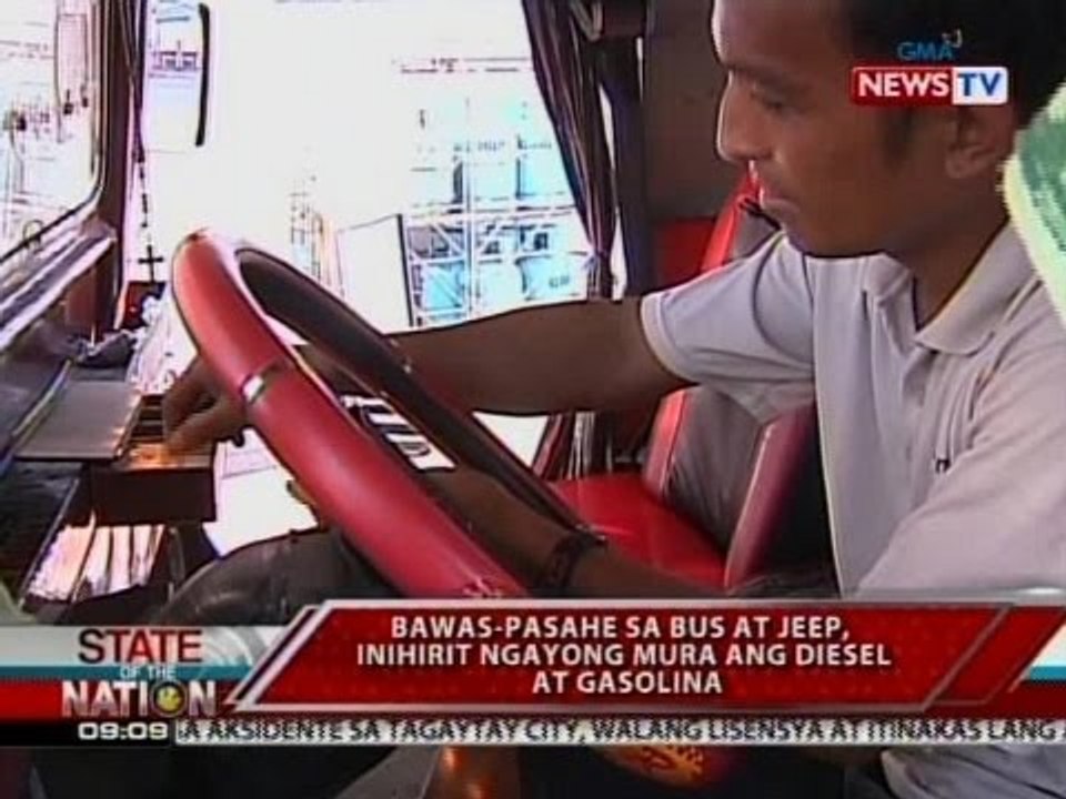 SONA: Bawas-pasahe sa bus at jeep, inihirit ngayong mura ang diesel at gasolina