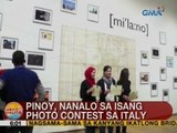 UB: Pinoy, nanalo sa isang photo contest sa Italy