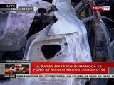 QRT: 6, patay matapos bumangga sa puno at magliyab ang isang kotse