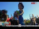 Higanteng bersyon ni Miss Universe 2015 Pia Wurtzbach, bumida sa Ati-atihan Festival