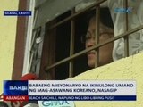 Babaeng misyonary na ikinulong umano ng mag-asawang Koreano, nasagip