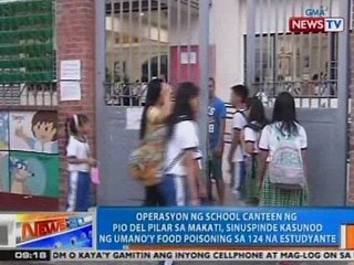 NTG: Operasyon ng school canteen ng Pio Del Pilar, sinuspinde kasunod ng umano'y food poisoning