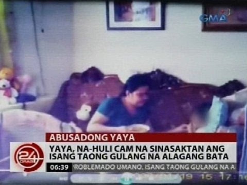 Yaya, na-huli cam na sinasaktan ang isang taong gulang na alagang bata