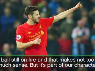 Lallana very important - Klopp