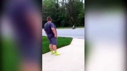 Hey Ladies - Kid Throws Basket Ball at Girls Riding Bikes - Funny_Hilarious Fail - Thug Life-T_hagR26YaI