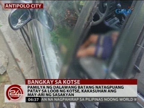 Pamilya ng dalawang batang natagpuang patay sa loob ng kotse, kakasuhan ang may-ari ng sasakyan