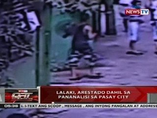 QRT: Lalaki, arestado dahil sa pananalisi sa Pasay City