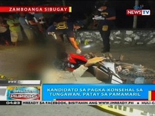 BP: Kandidato sa pagka-konsehal sa Tungawan, patay sa pamamaril