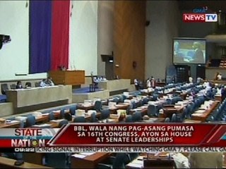 BBL, wala nang pag-asang pumasa sa 16th Congress ayon sa House at Senate leaderships