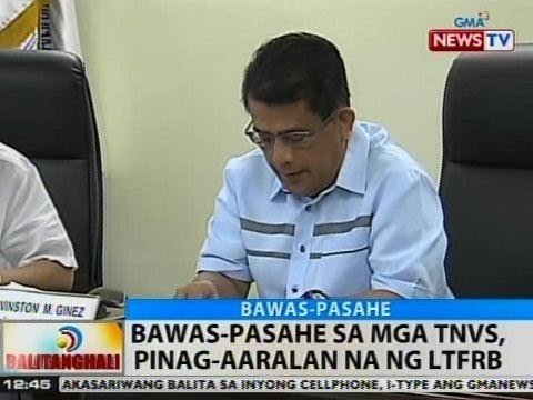 BT: Bawas-pasahe sa mga TNVS, pinag-aaralan na ng LTFRB