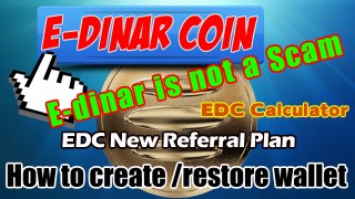 E-DinarCoin Presentation in Urdu - E-Dinarcoin Wallet - Edinarcoin Calculator - Referral Bonus (Urdu)