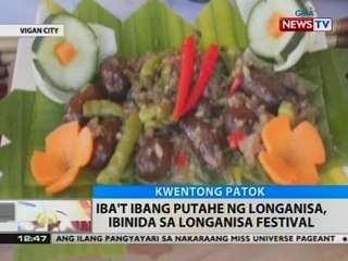 BT: Iba't obang putahe ng longanisa, ibinida sa longanisa festival