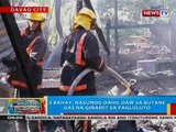 Dalawang bahay sa Davao City, nasunog dahil daw sa butane gas na ginamit sa pagluluto