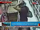 Ilang insidente ng pandurukot sa isang grocery store sa Baybay City, Leyte, na-huli cam