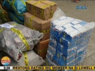 UB: Substandard items na nakumpiska sa Isabela, sinira na