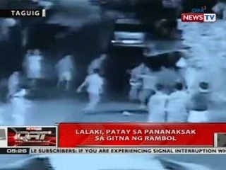 QRT: Lalaki, patay sa pananaksak sa gitna ng rambol