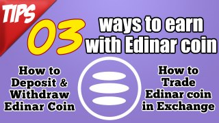 3 Ways to earn with E-DinarCoin - How to Deposit, Withdraw and Trade Edinarcoin in Yobit Exchange