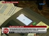 Nasa 60,000 vote counting machines, nakalagak sa nirentahang warehouse ng Comelec