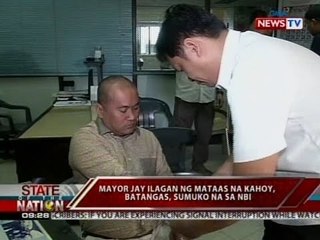 SONA: Mayor Jay Ilagan ng Mataas Na Kahoy, Batangas, sumuko na sa NBI