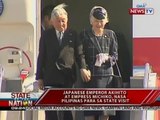 SONA: Japanese Emperor Akihito at Empress Michiko, nasa Pilipinas para sa state visit