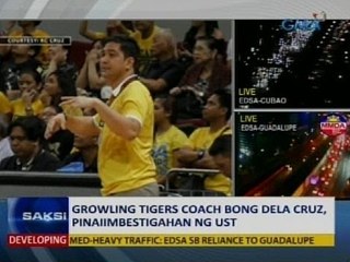 Saksi: UST Tigers men’s basketball coach, pinaiimbestigahan