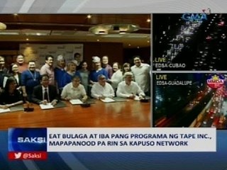 Скачать видео: Tape Inc., nag-renew ng kontrata para patuloy ang pag-ere ng Eat Bulaga atbp. sa GMA