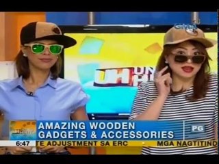 Mga gadget at accessory na gawa sa kahoy | Unang Hirit