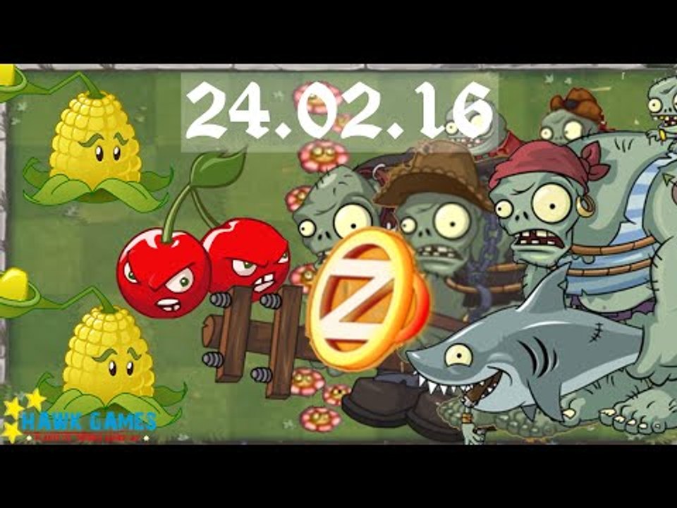 Plants vs. Zombies 2 - Piñata Party (February, 24 2016) [4K 60FPS]