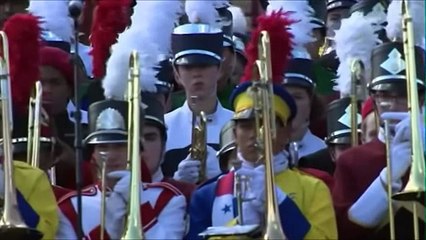 Banda de Musica Esc Pedro Pablo Sanchez en el Disney Thanksgiving Parade of Bands 2015