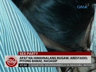 24 Oras: Apat na hinihinalang bugaw, arestado; pitong babae, nasagip