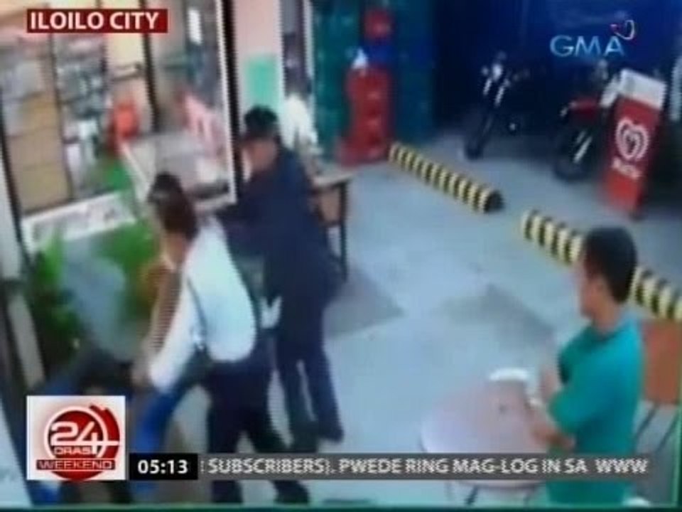 24 Oras: Riteradong pulis, nag-amok sa gitna ng inuman