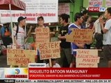 Panayam kay Miguelito Batoon Mangunay, spokesperson ng Samahan ng mga Manininda ng Cloverleaf Market