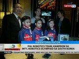 BT: PHL Robotics Team, kampeon sa Int'l Robotics Olympiad sa South Korea