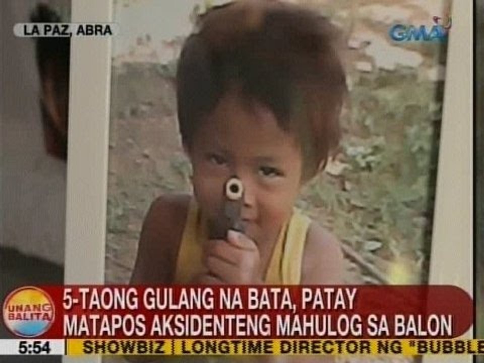 UB: 5-taong gulang na bata, patay matapos aksidenteng mahulog sa balon sa La Paz, Abra