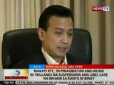 BT: Makati RTC, 'di pinagbigyan ang hiling ni Trillanes na suspendihin ang libel case laban sa kanya