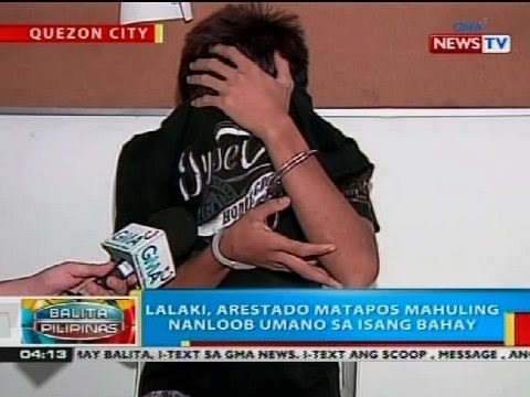 BP: Lalaki, arestado matapos mahuling nanloob umano sa isang bahay