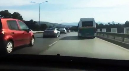 nissan 350z crazy driving in close traffic
