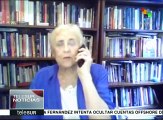 Calloni: Proceso contra Cristina es el mismo caso de Dilma en Brasil