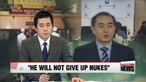 Kim Jong-un plans to complete nuclear weapons development by 2017: Fmr. N. Korean diplomat