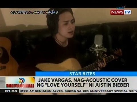 BT: Jake Vargas, nag-acoustic cover ng 'Love Yourself' ni Justin Bieber