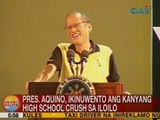 UB: PNoy, ikinuwento ang kanyang high school crush sa Iloilo