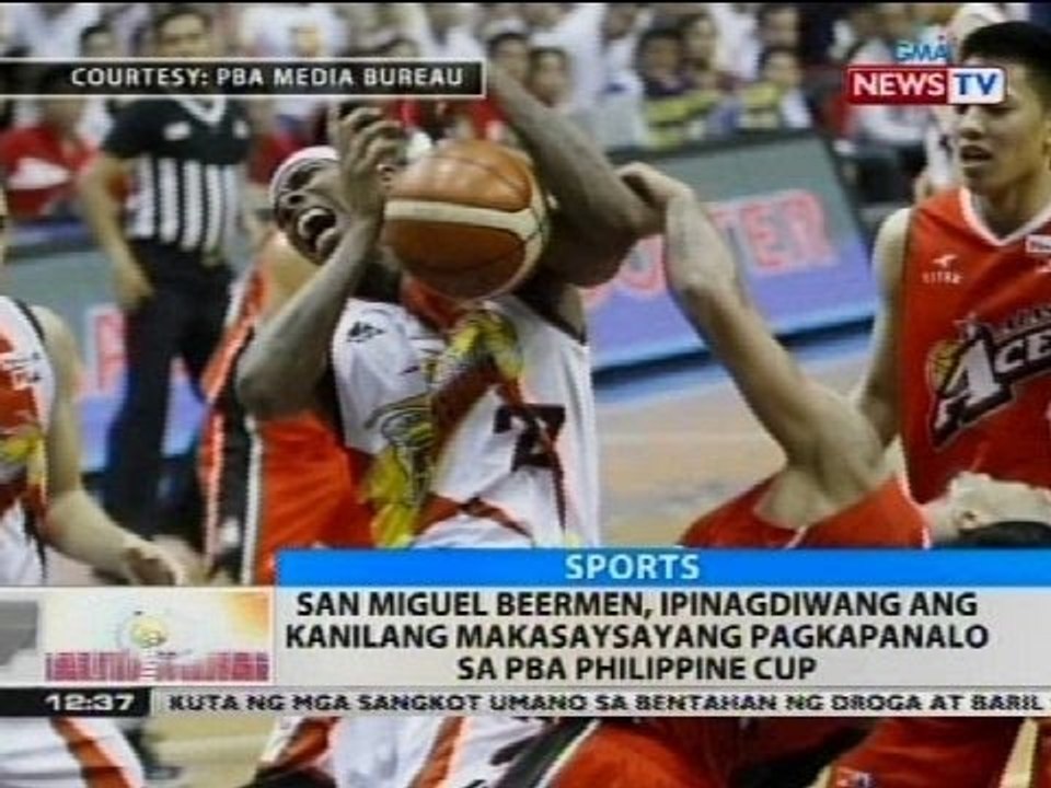 San Miguel Beermen, ipinagdiwang ang kanilang makasaysayang pagkapanalo sa PBA Philippine Cup