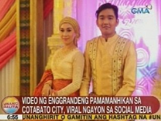 UB: Video ng enggrandeng pamamanhikan sa Cotabato City, viral ngayon sa social media
