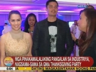 UB: Mga pinakamalalaking pangalan sa industriya, nagsama-sama sa GMA Thanksgiving Party