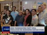 SAKSI: GMA Thanksgiving Party 2016, dinaluhan ng maraming Kapuso stars