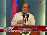 SONA: PNoy, ikinampanya sina Roxas at Robredo sa mga opisyal ng barangay